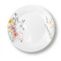 talíř d19cm dezertní TULYA, luční květiny, porcelán