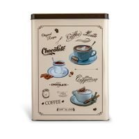 TORO DÓZA "CAFÉ DU JOUR" PLECH OBDÉLNIK 18X10X25CM_hamashop