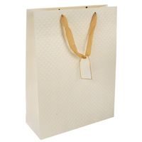 Dárková taška quilt 30x12x41,5 cm