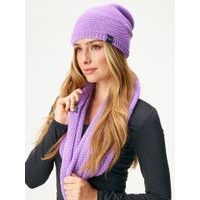 Unuo Dámská čepice pletená Warm, Lila