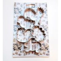 vykr. 0554 Velikonoce, 4,4cm, sada-5ks /b.SKIN/