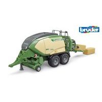 BRUDER Farmer - KRONE balíkovačka se 2 balíky sena