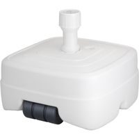 PROGARDEN Podstavec pod slunečník bílý KO-D14600600