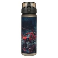 BAAGL Tritanová láhev na pití s brčkem Tlapky 500 ml