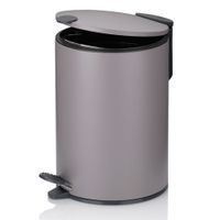 KELA Odpadkový koš DAVINO 6 l antracit KL-22976