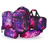 BAAGL SET 5 Skate max Galaxy: batoh, penál, sáček, sportovní taška, ledvinka
