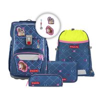 BAAGL SET 5 Ergo Tlapky: aktovka, penál, sáček, zástěra, peněženka