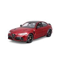 Bburago Bburago Plus - Auta HOBBY, Plus - Alfa Romeo Giulia GTA, metal červená, 1:18