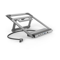 Hama USB-C dokovací stanice a stojan pro notebook Connect2Office Stand, 12 portů