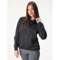 Unuo, Dámská softshellová bunda bez zateplení pružná Basic, Černá