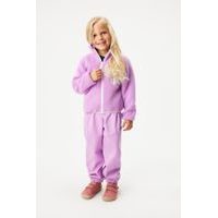 Dětské softshellové kalhoty bez zateplení Basic, Lila