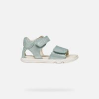Tmavě růžové dívčí sandály Geox Adriel