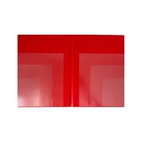 Sloha A4 vícenásobné kapsy Classic červená