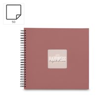 Hama album klasické spirálové FINE ART 18,5x15 cm, 30 stran, nová černá, bílé listy