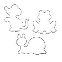 Vykrajovačka na louce sada 3 ks