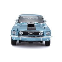 Maisto Maisto - Ford Mustang GT Cobra Jet FB 1968, metal modrá, 1:18