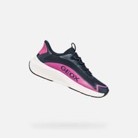 Světle modré dívčí tenisky Geox Foot-run
