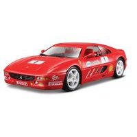 Bburago Bburago - RACING, FERRARI, F355 Challenge, červená, 1:24