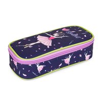 Etue PU široká + elastic PASTELINI růžová