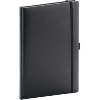 NOTIQUE Notes Balacron, černý, tečkovaný, 15 x 21 cm