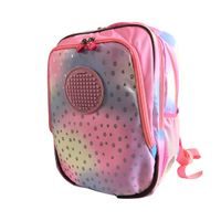 PIXIE CREW PIXIE CREW Junior batoh, růžová, Srdce a tlapky 100 pixelů