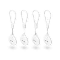 Hama lokalizační čip/ vyhledávač klíčů/ předmětů, Apple Find My, certifikace MFi, Bluetooth, 4 ks