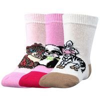 Dívčí protiskluzové ponožky Filípek01 ABS mix B - ZOO