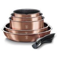 BERLINGERHAUS Sada nádobí s odnímatelnou rukojetí 12 ks Rosegold Metallic Line BH-1591