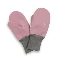 ESITO Palcové rukavice softshell Shell pink - růžová