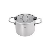 O Hrnec nerez VENICE 4,6 l poklice sklo