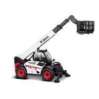 Bburago Bburago - Construction,Teleskopický manipulátor Bobcat s pracovní plošinou, 1:50