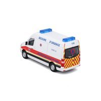 Bburago Bburago - EMERGENCY, Vozidlo záchranné služby - Mercedes-Benz Sprinter, Paris, 1:50