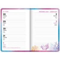 NOTIQUE Poznámkový kalendář Alfons Mucha 2027, 30 x 30 cm