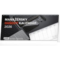 NOTIQUE Stolový kalendár Manažérsky daňový 2026, 33 x 14,5 cm