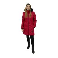 Unuo Dámský softshellový kabát s fleecem Street, Černá, Kytky