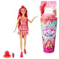 BRB POP REVEAL BARBIE ŠŤAVNATÉ OVOCE - MELOUNOVÁ TŘÍŠŤ