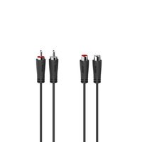 Hama prodlužovací audio kabel 2cinch 3 m stereo