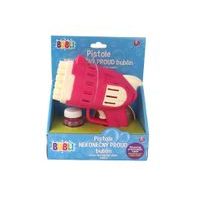 BUBLI Pistole Nekonečný proud bublin růžová