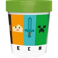 STOR KELÍMEK PLASTOVÝ MINECRAFT S PROTISKL. DNEM 260 ML_hamashop