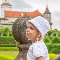 ESITO Dětský klobouk Bělinka - bílá
