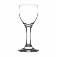 sklen. 55ml, 6ks, MISKET v.12,2cm,panák na stopce