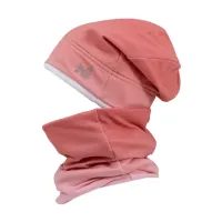 ESITO | Zimní čepice Teddy fleece double Olive - olivová / 34