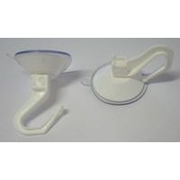 háček s přísavkou KULATÝ d5cm, s páčkou, plast