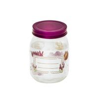 TORO SKLENICE ZAVAŘOVACÍ S VÍČKEM LEVANDULE 380ML_hamashop