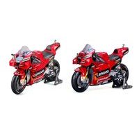 Maisto Maisto - Motocykl, Ducati Lenovo Team 2022, assort (63 Francesco Bagnaia+43 Jakc Miller), 1:18