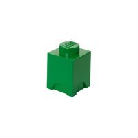 LEGO úložný box 1 - tmavě zelená