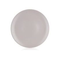 talíř d26,5cm mělký, LEIRA sv.šedý, keramika
