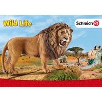 Obrázek divoká zvířata horní do vysokého regálu ke zdi