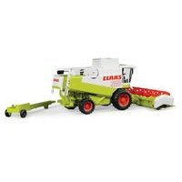 BRUDER Farmer - traktor John Deere s předním nakladačem a sklápěcím přívěsem
