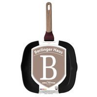 BERLINGERHAUS Grilovací pánev s titanovým povrchem 28 cm Leonardo Nordic Collection BH-8297